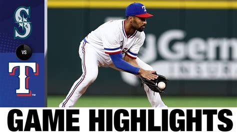 Mariners vs. Rangers Game Highlights (8/13/22) | MLB Highlights - Win Big Sports