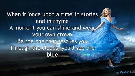 Sonna Rele Strong Lyrics | Cinderella 2015 Soundtrack - YouTube