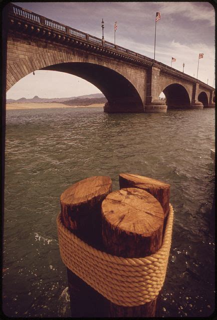 London Bridge--brought from London to Lake Havasu City in 1971, May 1972 | Lake havasu city ...