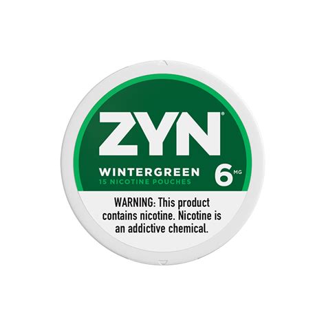 ZYN Wintergreen 6mg - Buy Nicotine Pouches Online - Northerner US