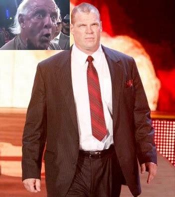 Ric Flair issues WrestleMania challenge to Kane's suit jacket