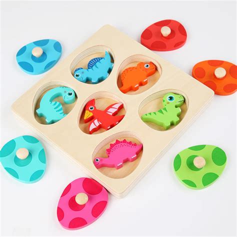 Wooden Dinosaur Puzzle Education Toy - China Wooden Dinosaur Toy and Kids Toy price