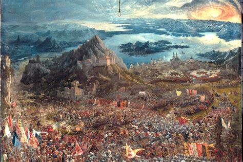 The Battle of Issus by Albrecht Altdorfer | Masterpiece by Judith H ...