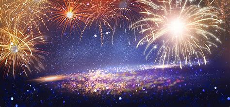 2023 Spring Festival Fireworks Blooming Gorgeous Background, Fireworks ...