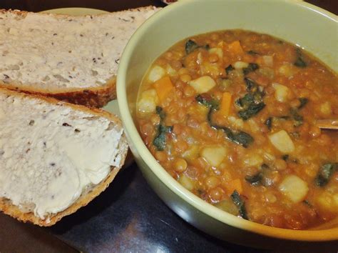 Vegan lentil soup with Tuscan kale, pressure cooker style! | Pressure ...