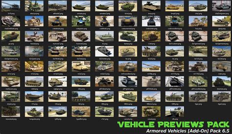 Vehicle Previews Pack for "Armored Vehicles [Add-On] Pack" - GTA5-Mods.com