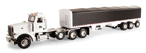 Peterbilt Big Farm Toy Truck, Semi Truck with Grain Trailer, 1:16 Scale ...