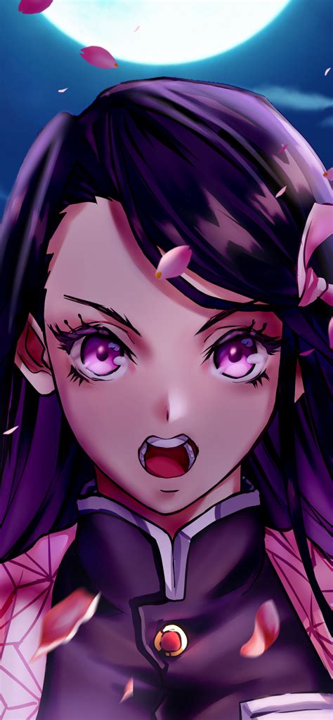 1125x2436 Resolution Nezuko Kamado Angry Kimetsu no Yaiba Art Iphone XS,Iphone 10,Iphone X ...