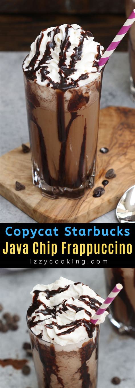 Easy Java Chip Frappuccino Recipe {Starbucks Copycat}