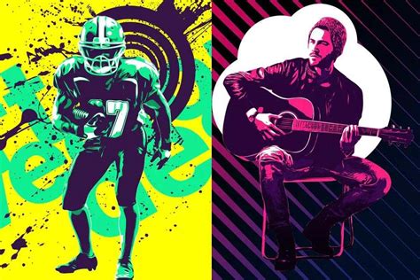 20+ Vector Art Photoshop Actions for Pretty Cool Effects - Decolore