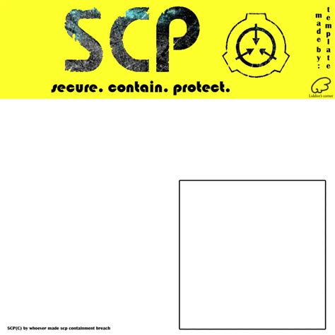 SCP TEMPLATE by lucalucario on DeviantArt