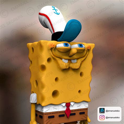 ArtStation - SpongeBob (3D Print)