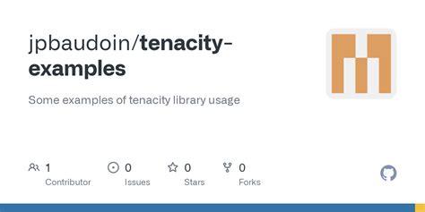 GitHub - jpbaudoin/tenacity-examples: Some examples of tenacity library ...