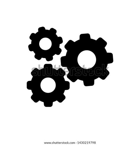 Settings Icon Gear Icon Vector Gear Stock Vector (Royalty Free) 1430219798 | Shutterstock