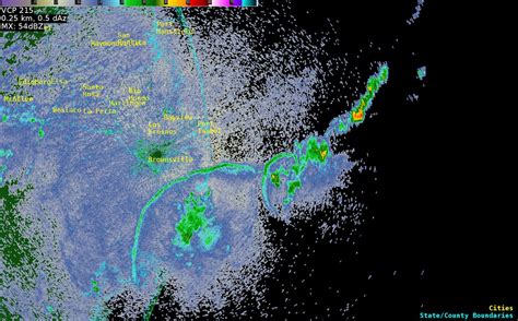 Some nice outflow boundaries detected on the NWS Brownsville radar this ...