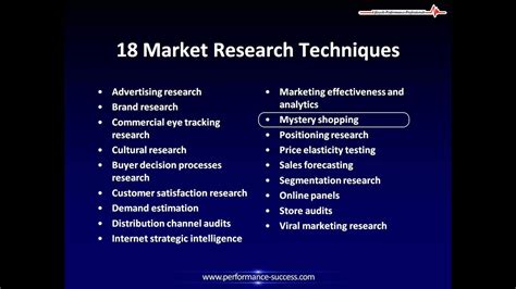 Market Research Techniques and Tools - YouTube