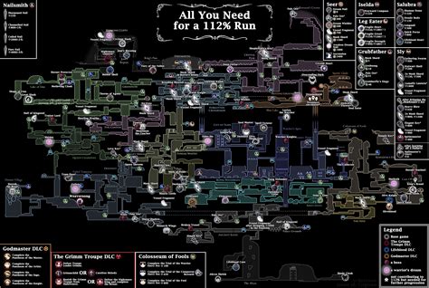 Hollow Knight Complete Map Map for PC by Iaco - GameFAQs