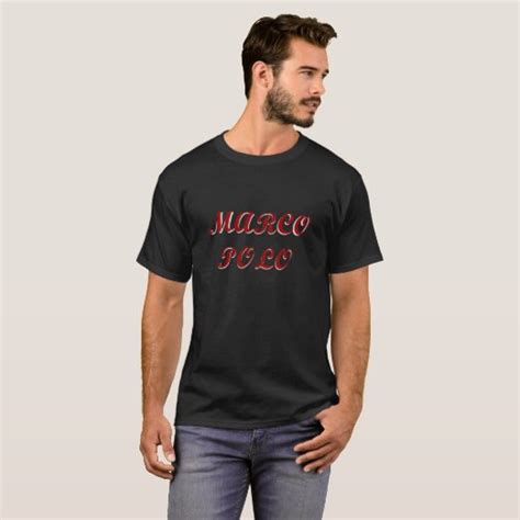 Men's Marco Polo Clothing & Apparel | Zazzle.co.uk