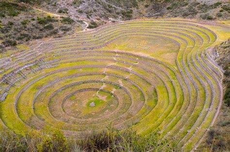 Ancient Inca Circular Agricultural Terraces at Moray Used To Study the Effects of Different ...