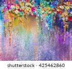 Floral Watercolor Paper Background Free Stock Photo - Public Domain ...