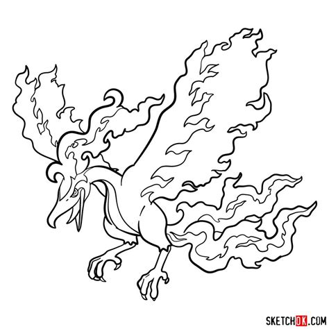 Articuno Zapdos Moltres Coloring Pages