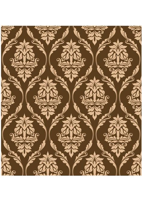 Brown floral seamless pattern 11230713 Vector Art at Vecteezy