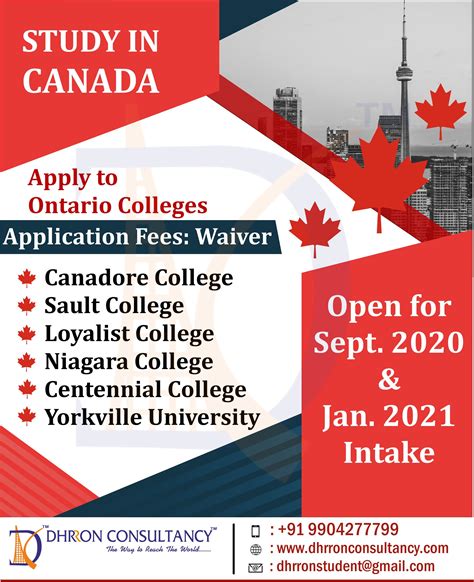 Apply in Ontario's best colleges for your higher education