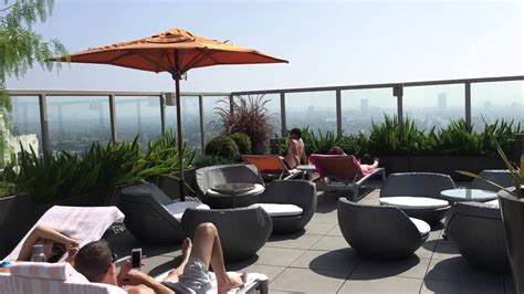 [Day 18] Andaz West Hollywood - Rooftop Pool - YouTube