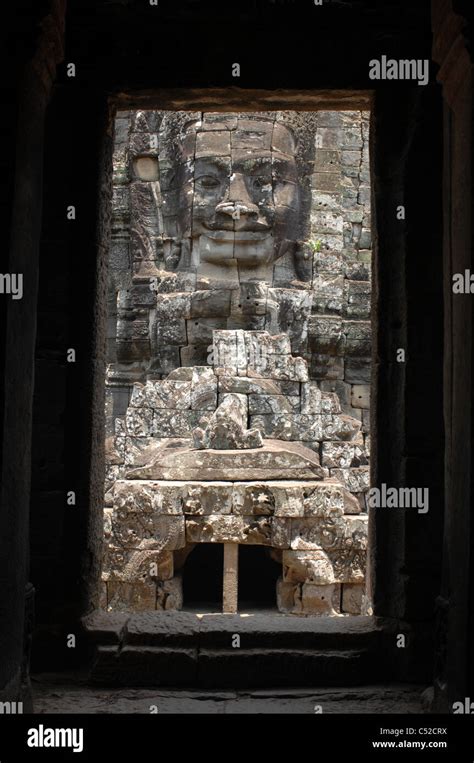 Angkor Temple Bayon, Cambodia, Asia Stock Photo - Alamy