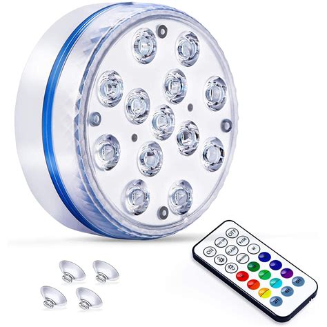 Buy Submersible LED Multicolor Waterproof Light RGB, Above Ground Pool ...