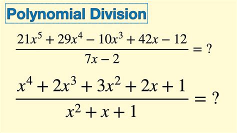 Polynomial Division - Three Methods | AS/Year 12 Mathematics - YouTube