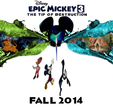 Epic Mickey 3, The Tip Of Destruction | Epic mickey, Disney epic mickey