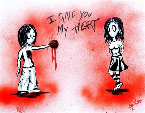 I Give You My Heart Mixed Media by Ian King