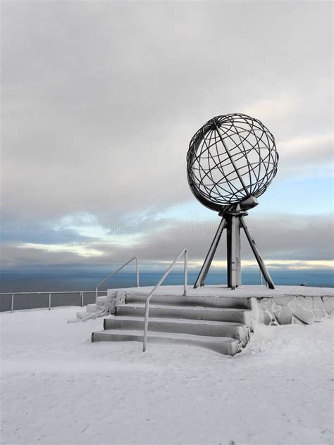 Nordkapp in Winter, Norway stock photo. Image of cape - 178222278