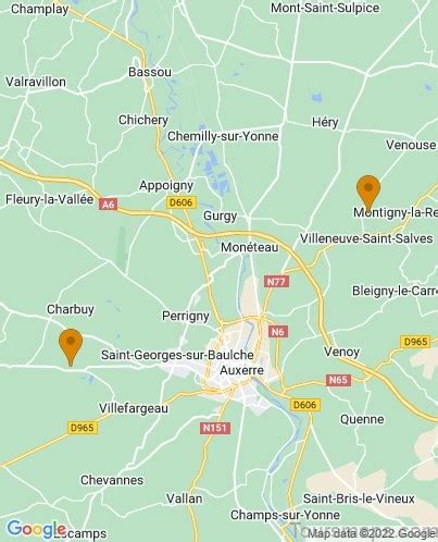 The Definitive Outdoor Travel Guide to Auxerre - Map of Auxerre - ToursMaps.com