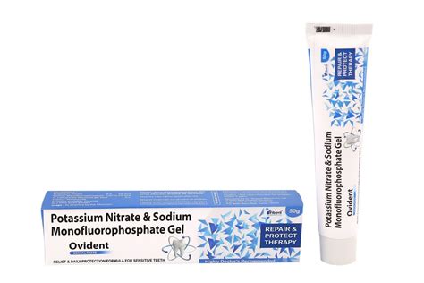 2 Years Potassium Nitrate and Sodium Monofluorophosphate Toothpaste Gel, Packaging Size: 50 Gm ...