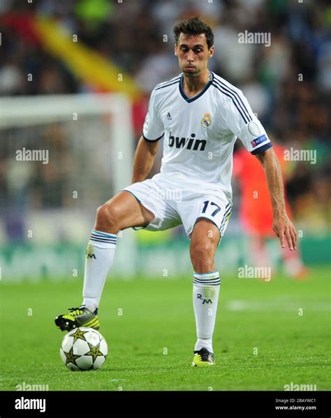 Real Madrid's Alvaro Arbeloa Stock Photo - Alamy