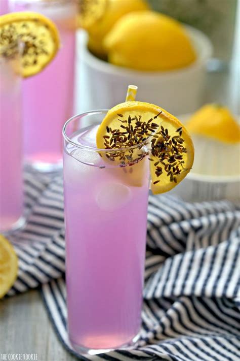 Lavender Lemonade Recipe - Mocktail or Cocktail - The Cookie Rookie