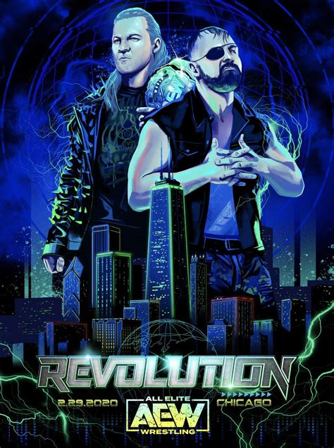 AEW has revealed my Revolution collector’s poster this week! Now ...