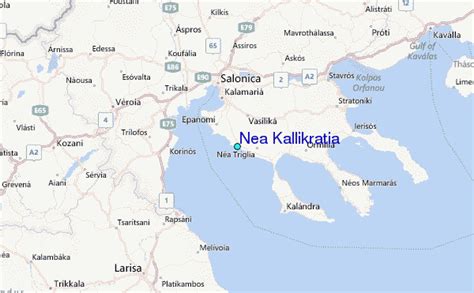 Nea Kallikratia Tide Station Location Guide