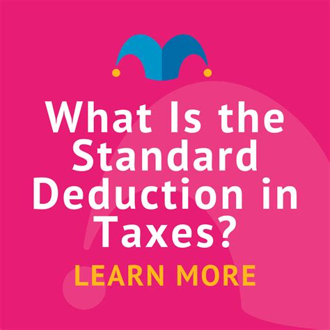 What Is the Standard Deduction in Taxes? | The Motley Fool