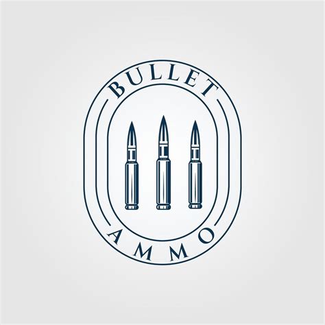 bullet vintage logo, icon and symbol, with emblem vector illustration design 10961422 Vector Art ...