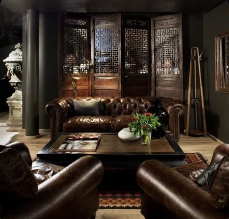 6 Key Pieces for a Gentleman's Club Vibe – The Library Ladder Company Whiskey Room, Dado Rail ...