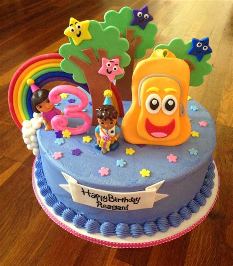 Cakes by Becky: Dora & Diego Birthday Cake