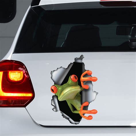 Frog Car Decal, Frog Magnet, Frog Sticker, Frog Decal - Etsy