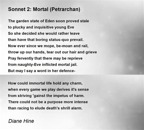 Petrarchan sonnet - powenmen