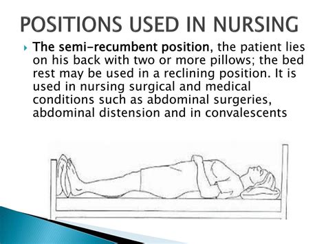 PPT - POSITIONS USED IN NURSING PATIENTS/CLIENTS PowerPoint ...