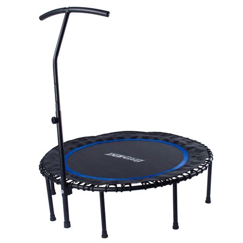 EFITMENT A024 45-in Trampoline Rebounder with Handlebar - EFITMENT