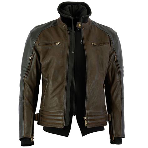 NEW LADIES WAXED PREMIUM NUBUCK LEATHER JACKET WITH REMOVABLE HOOD SONS ...