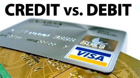 Debit card vs. Credit card: What are the differences? - Dignited